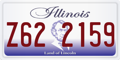 IL license plate Z622159