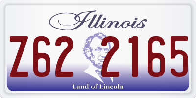 IL license plate Z622165