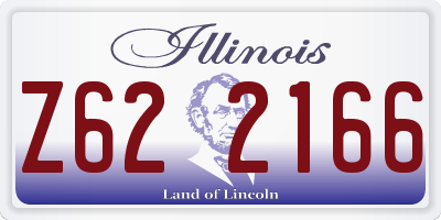 IL license plate Z622166
