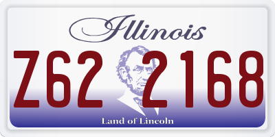 IL license plate Z622168