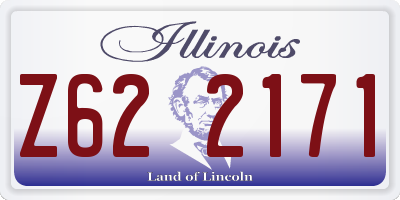 IL license plate Z622171