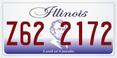 IL license plate Z622172