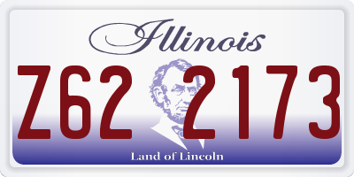 IL license plate Z622173