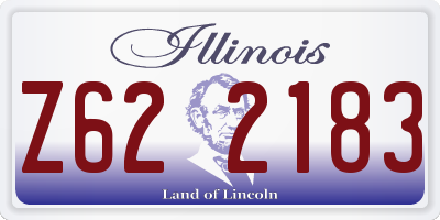 IL license plate Z622183