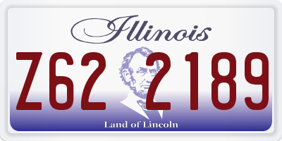 IL license plate Z622189