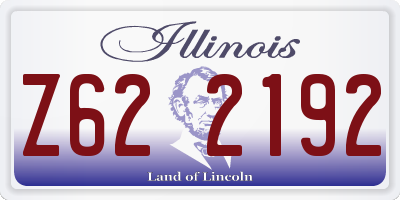 IL license plate Z622192