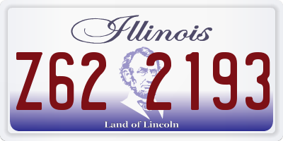 IL license plate Z622193