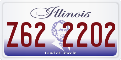 IL license plate Z622202
