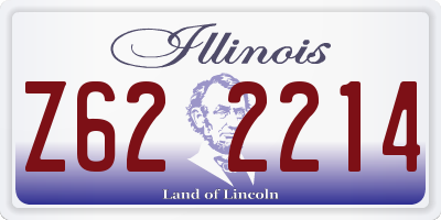 IL license plate Z622214