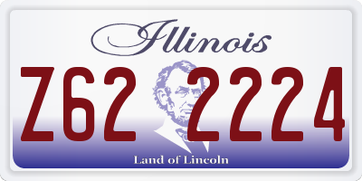 IL license plate Z622224
