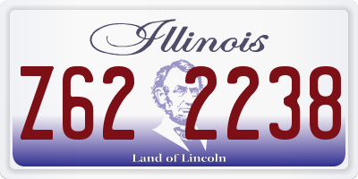 IL license plate Z622238
