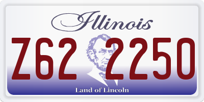 IL license plate Z622250