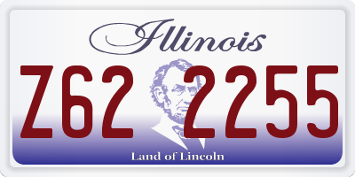 IL license plate Z622255