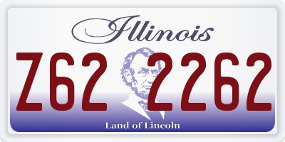 IL license plate Z622262