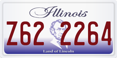 IL license plate Z622264