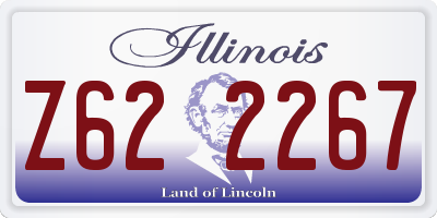 IL license plate Z622267