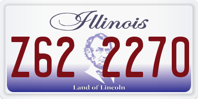 IL license plate Z622270