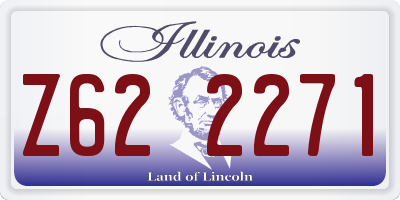IL license plate Z622271