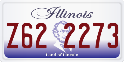 IL license plate Z622273