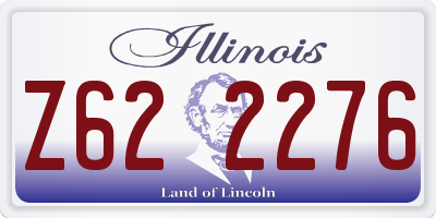 IL license plate Z622276
