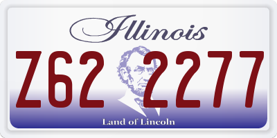 IL license plate Z622277