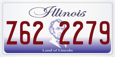 IL license plate Z622279