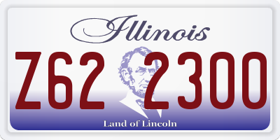 IL license plate Z622300