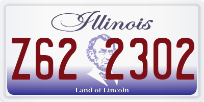 IL license plate Z622302