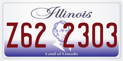 IL license plate Z622303