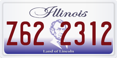 IL license plate Z622312