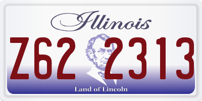 IL license plate Z622313