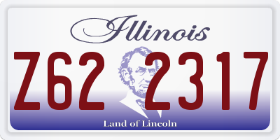 IL license plate Z622317