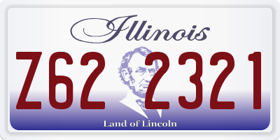 IL license plate Z622321