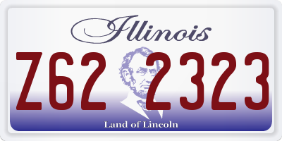 IL license plate Z622323