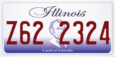 IL license plate Z622324