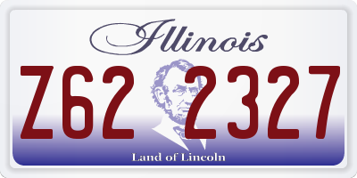 IL license plate Z622327