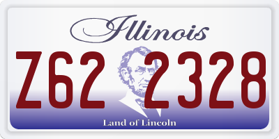 IL license plate Z622328