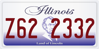 IL license plate Z622332