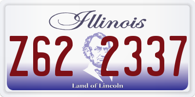 IL license plate Z622337