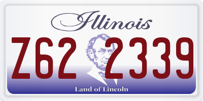 IL license plate Z622339