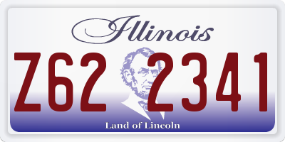 IL license plate Z622341