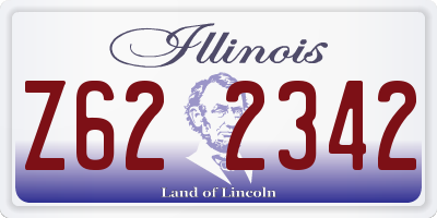 IL license plate Z622342