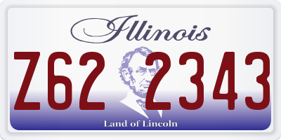 IL license plate Z622343