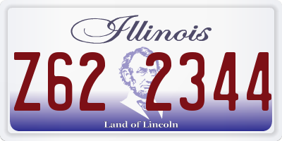 IL license plate Z622344