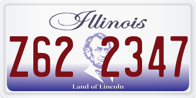 IL license plate Z622347
