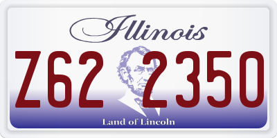 IL license plate Z622350