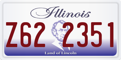 IL license plate Z622351