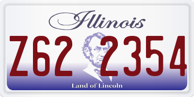 IL license plate Z622354