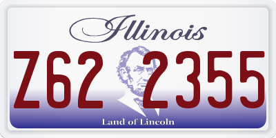 IL license plate Z622355