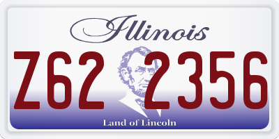 IL license plate Z622356